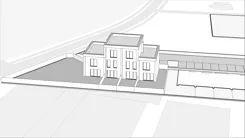 Wirtualna makieta 3D domu 71.55 m², A4