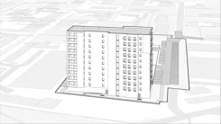 Wirtualna makieta 3D mieszkania 39.29 m², A1.2