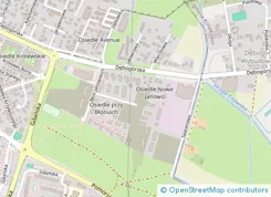 Lokalizacja inwestycji Osiedle Janowo Park III - etap B i C 
