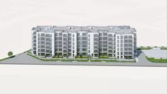 Wirtualna makieta 3D mieszkania 44.61 m², B-A2M5