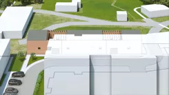 Wirtualna makieta 3D inwestycji Folwark Scheiblera - domy