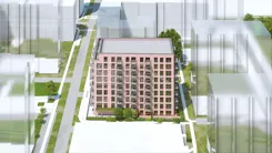Wirtualna makieta 3D inwestycji Srebrna 5