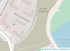 Lokalizacja inwestycji Osiedle Przyjemne - etap I