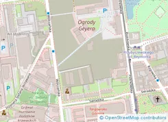 Lokalizacja inwestycji Ogrody Geyera Apartamenty - lokale usługowe