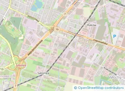Lokalizacja inwestycji Miasteczko Jutrzenki Dzielnica Hortensji