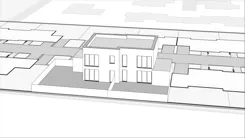 Wirtualna makieta 3D domu 106.43 m², 6B