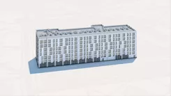Wirtualna makieta 3D lokalu inwestycyjnego 46.97 m², M531 - CENA NETTO