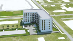 Wirtualna makieta 3D mieszkania 51.96 m², A3/08
