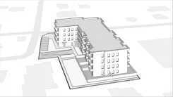 Wirtualna makieta 3D mieszkania 57.4 m², M34