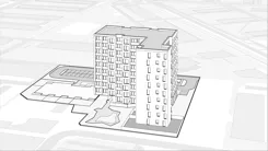 Wirtualna makieta 3D mieszkania 40.85 m², E85
