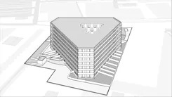 Wirtualna makieta 3D mieszkania 34.49 m², M155