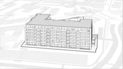 Wirtualna makieta 3D mieszkania 27.36 m², Budynek 1 Mieszkanie 92