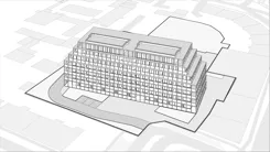 Wirtualna makieta 3D mieszkania 42.58 m², A.58