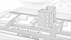 Wirtualna makieta 3D mieszkania 41.7 m², 47B