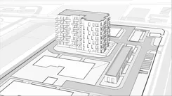 Wirtualna makieta 3D mieszkania 42.64 m², 39B