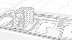 Wirtualna makieta 3D mieszkania 32.95 m², 20B