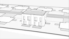 Wirtualna makieta 3D domu 125 m², 10B