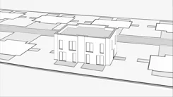 Wirtualna makieta 3D domu 125 m², 16B
