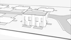 Wirtualna makieta 3D domu 125 m², 6B