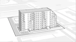 Wirtualna makieta 3D mieszkania 38.2 m², 13