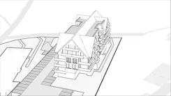 Wirtualna makieta 3D apartamentu inwestycyjnego 33.39 m², B1/0/8