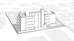 Wirtualna makieta 3D apartamentu 76.17 m², A1