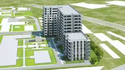 Wirtualna makieta 3D mieszkania 43.23 m², E-28