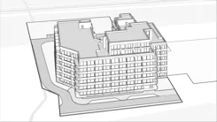 Wirtualna makieta 3D apartamentu inwestycyjnego 36.6 m², 034