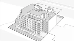 Wirtualna makieta 3D apartamentu inwestycyjnego 45.7 m², 224