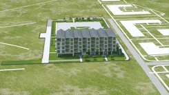 Wirtualna makieta 3D mieszkania 41.81 m², A2/3