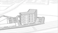 Wirtualna makieta 3D mieszkania 41.1 m², A1.2.0.M1