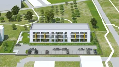 Wirtualna makieta 3D inwestycji Błękitne Aleje Etap XV