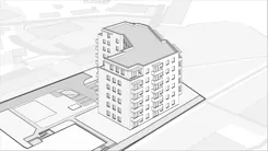 Wirtualna makieta 3D mieszkania 38.61 m², B2_4