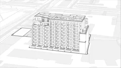 Wirtualna makieta 3D mieszkania 45.26 m², B/2/6