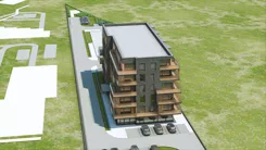 Wirtualna makieta 3D mieszkania 87.8 m², A14
