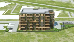 Wirtualna makieta 3D mieszkania 35.37 m², B25a