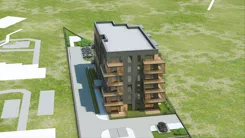 Wirtualna makieta 3D mieszkania 66.77 m², B6 - wykończone pod klucz