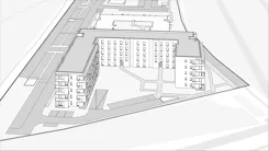 Wirtualna makieta 3D mieszkania 53.56 m², 1-4