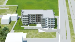 Wirtualna makieta 3D inwestycji Aleja Krakowska 201