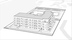 Wirtualna makieta 3D mieszkania 44.52 m², B2.36