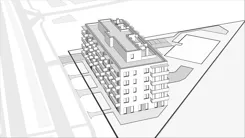 Wirtualna makieta 3D mieszkania 48.67 m², B1.4.01