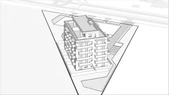 Wirtualna makieta 3D mieszkania 73.9 m², B2.0.02