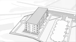 Wirtualna makieta 3D apartamentu 58.23 m², M4