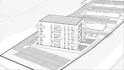 Wirtualna makieta 3D mieszkania 44.34 m², A.3