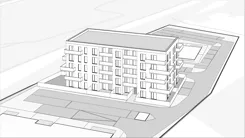 Wirtualna makieta 3D mieszkania 46.71 m², B.2
