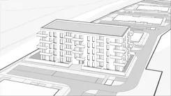 Wirtualna makieta 3D mieszkania 41.81 m², D.38