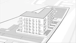 Wirtualna makieta 3D mieszkania 36.46 m², E.6