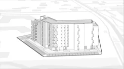 Wirtualna makieta 3D mieszkania 54.86 m², C/M13/3