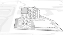 Wirtualna makieta 3D mieszkania 43.64 m², C/M30/6