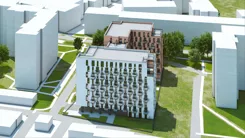 Wirtualna makieta 3D mieszkania 43.42 m², A.M015